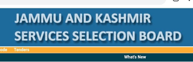JKSSB document verification for health and medical education posts 2022