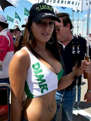 Racing Hot Girls Sideline Senoritas foto