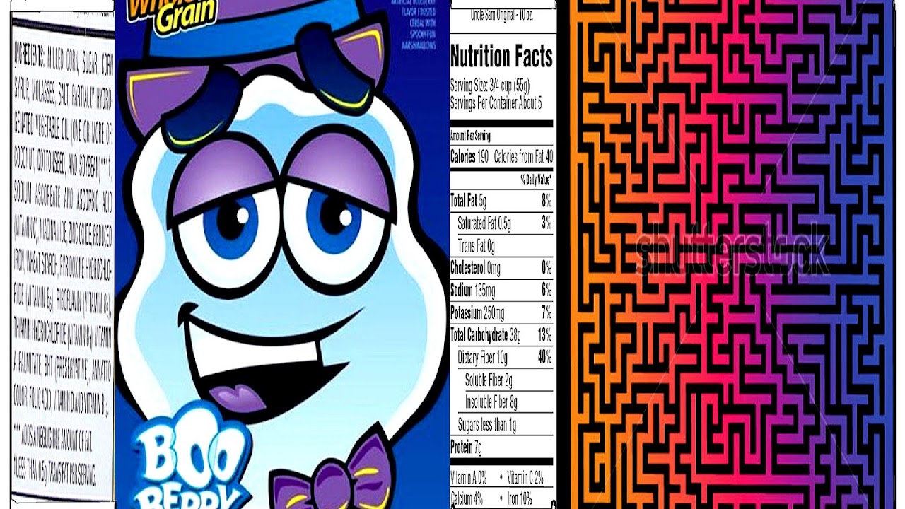 Cereal Box Nutrition Facts