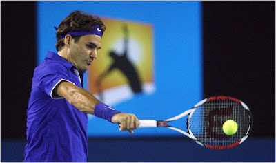 Australia open tennis 2009: Roger Federer