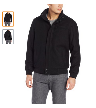 Calvin Klein Men's Bomber Jacket pea coat