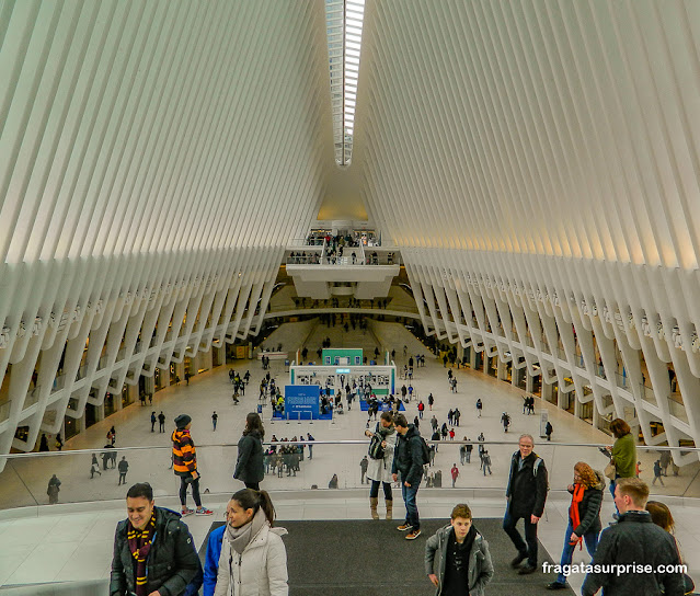 Centro comercial no novo World Trade Center, Nova York