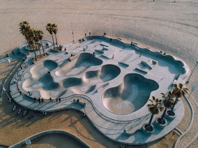 Venice Beach Skatepark California