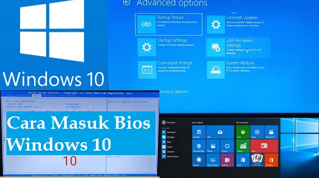 Cara Masuk Bios Windows 10