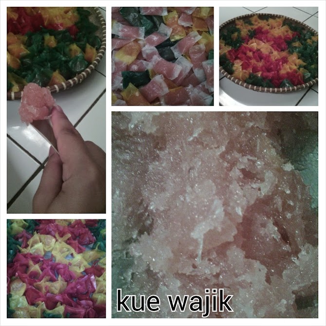 Cara sederhana membuat kue Wajik, kue tradisional. 