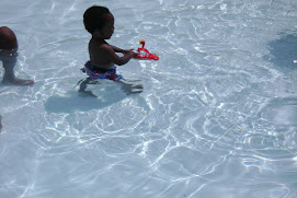 REB III in the pool