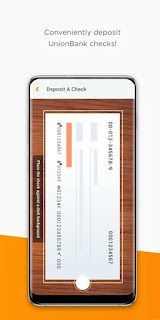 UnionBank Mobile Check Deposit