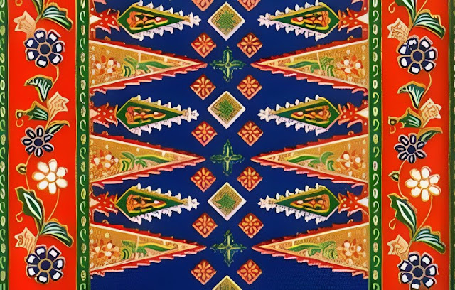 Motif Batik Pucuk Rebung Betawi