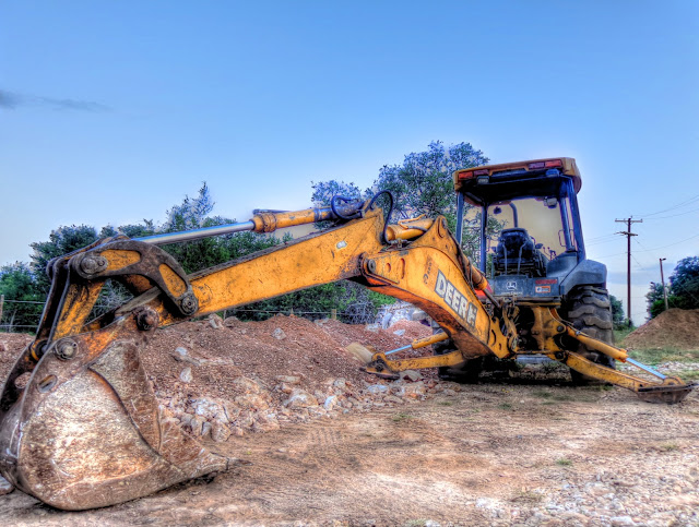 Deere Backhoe Construction Implement