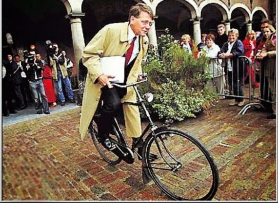 Costumbres ciclistas en Amsterdam