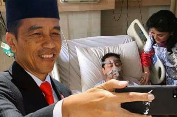 10 Meme Setya Novanto di Rumah Sakit yang Bikin Ngakak 
