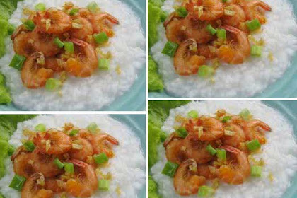 Resep Bubur Udang Bawang Istimewa