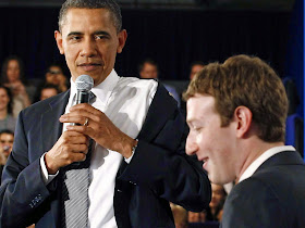 Barack Obama, Mark Zuckerberg, Facebook, Best Buds, Liars In Chief