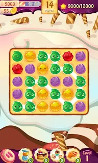 Screenshots of the Cake splash: Sweet bakery for Android tablet, phone.