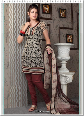 Churidar Salwar Kameez Beautiful Designs