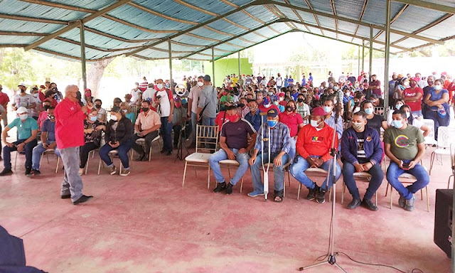 EN CARORA: PSUV PRESENTÓ A PRECANDIDATOS A GOBERNACIÓN Y ALCALDÍA