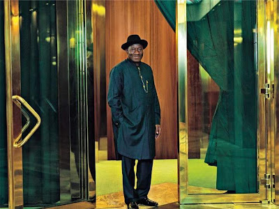 Recent Picture Of President Jonathan In Aso Rock Villa
