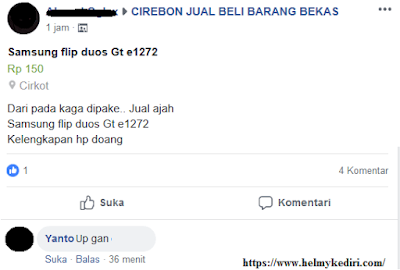  UP untuk mengangkat postingan yang tenggelam