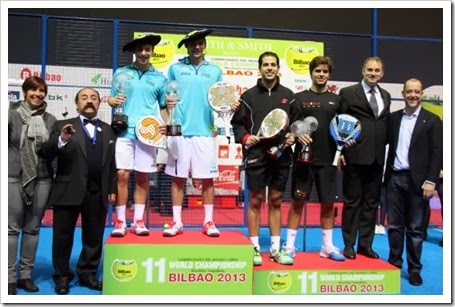 Martín di Nenno y Franco Stupaczuk se han proclamado campeones del mundo absolutos al doblegar en la final a los asturianos, Guillermo Santos y Manuel Fernández (6-4 y 6-4). 