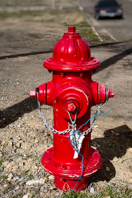 A fire hydrant in Winnemucca Nevada, photo by James Ledbetter