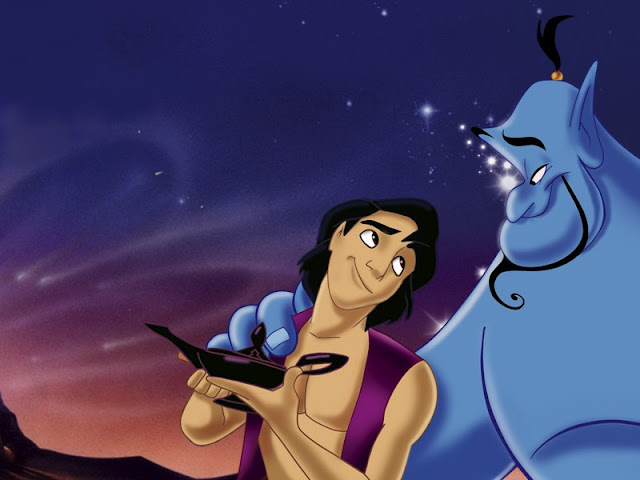 genie and aladdin