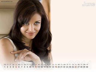 Aishwarya Calendar 2011