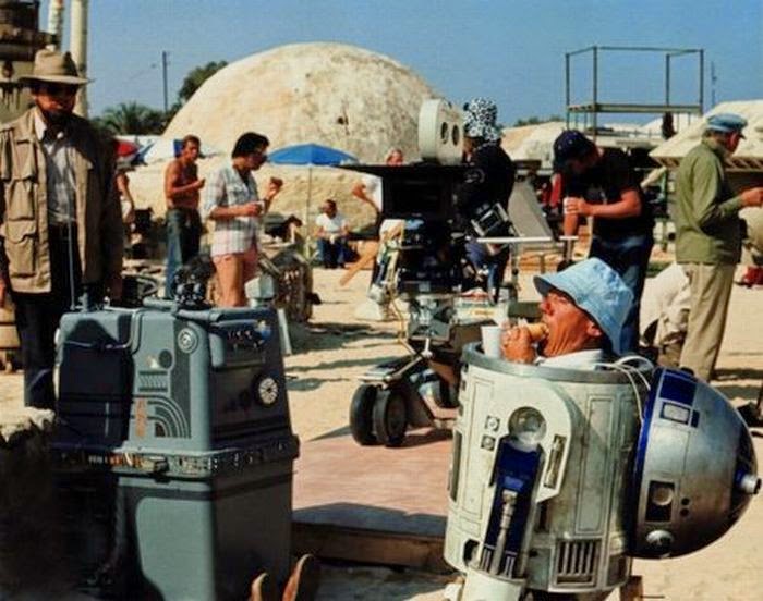 Ultimate Collection Of Rare Historical Photos. A Big Piece Of History (200 Pictures) - Star Wars set at lunchtime