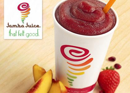 jamba juice coupon. half off Jamba Juice gift