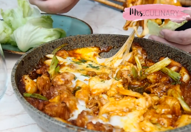 Makan Minum Best: Resepi Ayam Pedas Cheese Buldak Korea