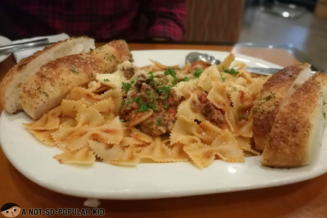 The Bolognese  of California Pizza Kitchen