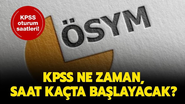 KPSS Lisans oturumları yarın başlıyor.