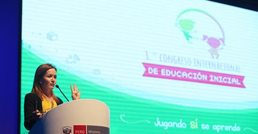 MINEDU: Ministra de Educación inaugura I Congreso Internacional de Educación Inicial - www.minedu.gob.pe