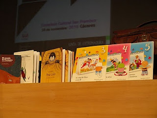 VI Jornadas de Bibliotecas Escolares de Extremadura en Cáceres Gracia Iglesias Pep Bruno Alfredo Gómez Cerdá