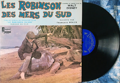 French Canadian Disneyland Record Swiss Family Robinson, Front Cover