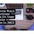 5 Proven Ways To Increase Views On Your Youtube Videos In 2023