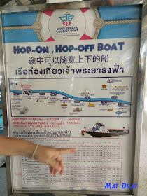 Time Table Hop On Hop Off Boat Chow Phraya River Cruise
