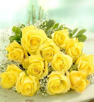 Yellow Rose Bouquet Wallpaper