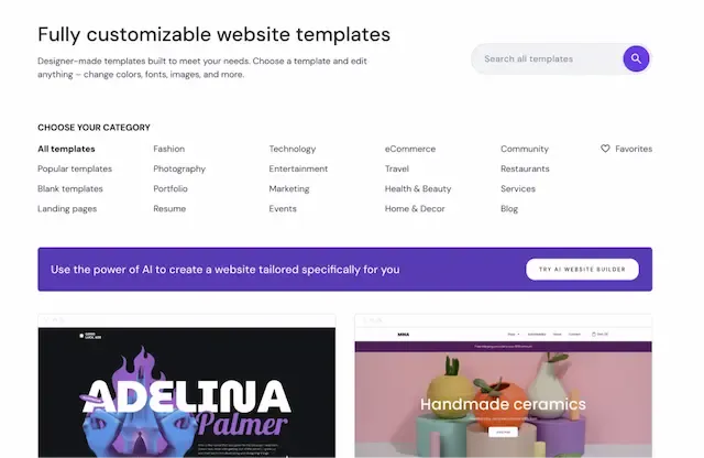 Hostinger's hPanel