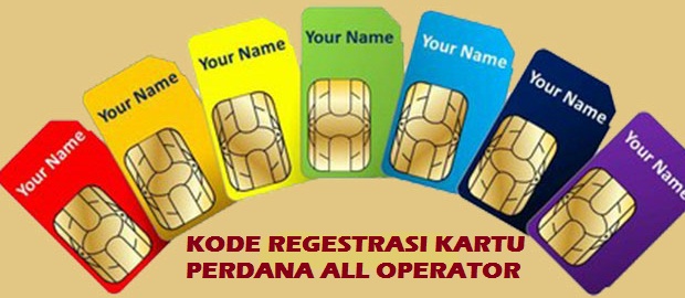 NIH...!!! KODE REGESTRASI KARTU PERDANA ALL OPERATOR (TRI ...