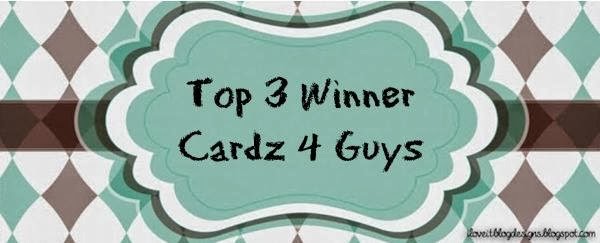 Cardz 4 Guyz  Top 3 winner