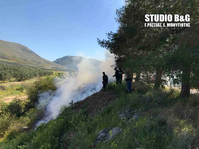 Πυρκαγιά στον Αμαριανό