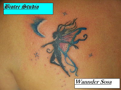 Biotec Studio - Tattoo e Body Piercing: Fada preta com lua