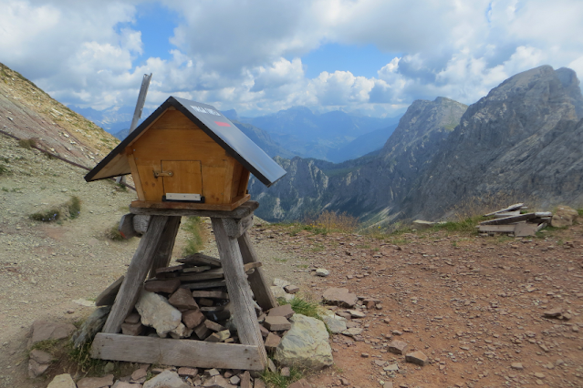 da passo san pellegrino a fuciade forca rossa