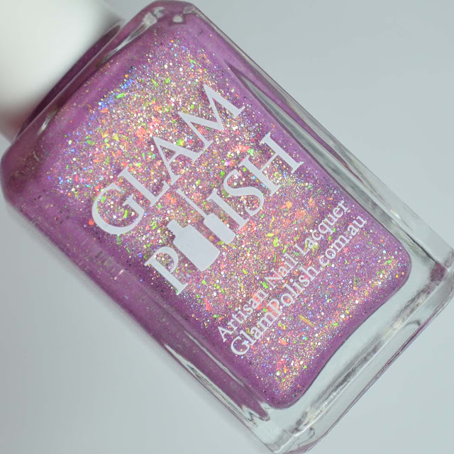 lilac holo nail polish