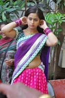 Avika Gor Hot Navel Show in Half Saree images