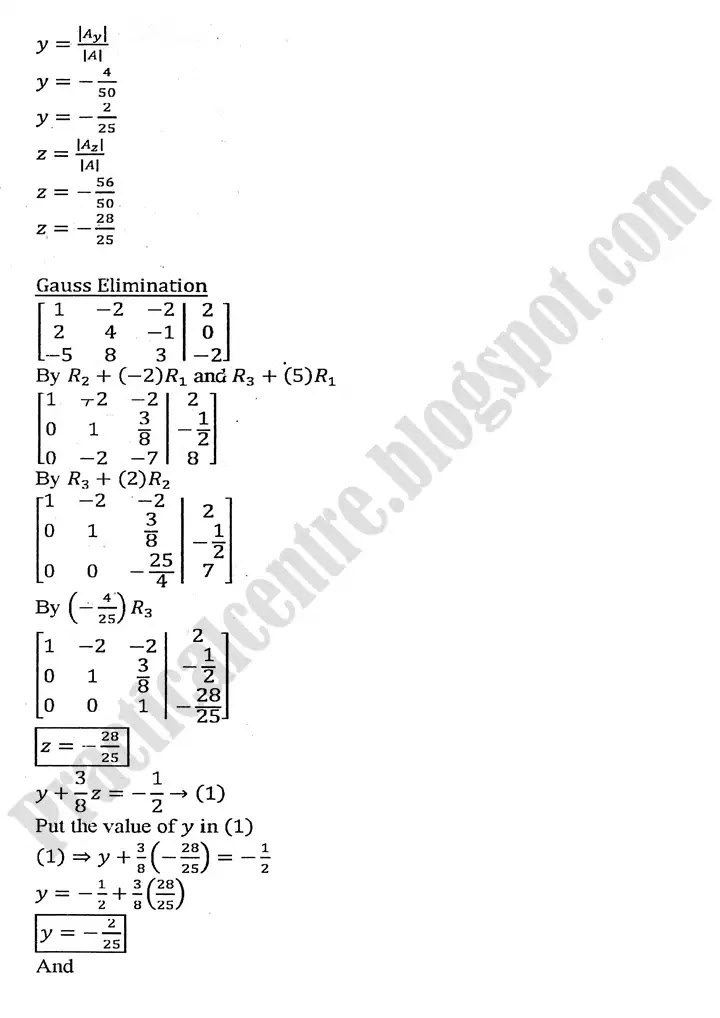 matrices-and-determinants-review-exercise-2-12