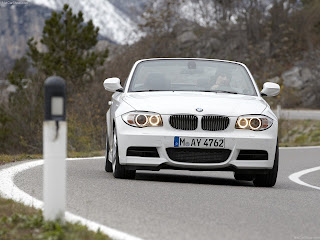  BMW Series Convertible infront view