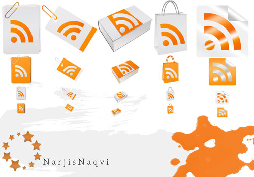 Fresh, Free and Gorgeous RSS Feed Icons