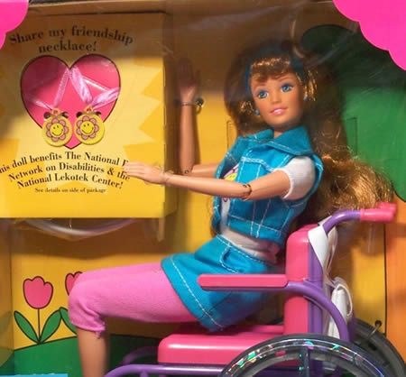 Barbie na cadeira de rodas
