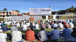 Lantamal VIII Gelar Sholat Idul Adha 1440 H